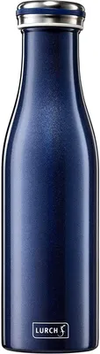 Produktbild von Lurch 240852 Isolierflasche/Thermoflasche für heiße und kalte Getränke aus doppe