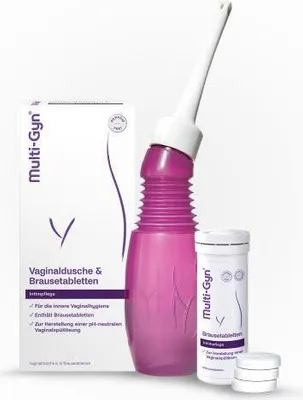 Obrázek produktu pro Multi-Gyn Vaginální sprcha Combo Pack Šumivé tablety 1 P
