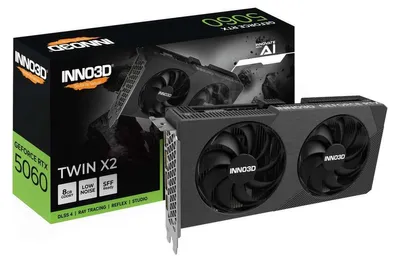Productafbeelding van Grafische kaart: INNO3D RTX 5060 Twin X2 8GB V2
