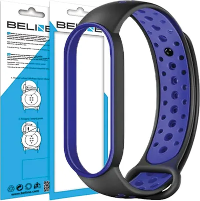 Immagine prodotto di Beline Design Mi Band 7/6/5 Nero E Blu /Nero E Blu