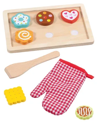 Image de Goki Houten Koekjes Bakken Set - 9dlg.