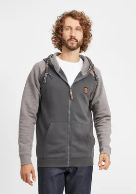Produktbild von INDICODE IDTerence Herren Sweatjacke Kapuzenjacke Hoodie mit Kapuze