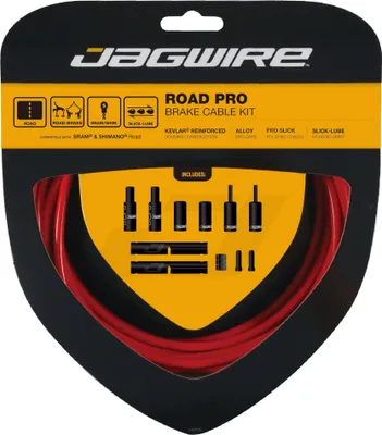 Produktbild von Jagwire PCK204 Road Pro Brake Kit, red