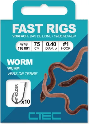 Produktbild von Spro C-Tec Wurmhaken gebunden Größe 6