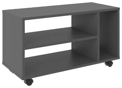 Produktbild von TV-Rollwagen MAJA, Anthrazit Melamin, Breite 73,5 cm, Höhe 42 cm