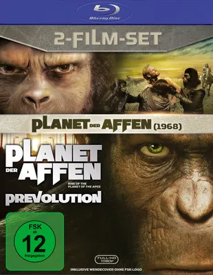 Produktbild von Affen Planet der Affen 1968 & Prevolution (2 Disc)