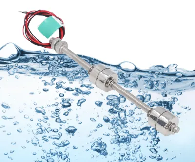 Immagine prodotto di Interruttore a galleggiante, sensore di livello dell'acqua, 200 mm, acciaio inossidabile ad alta pressione, doppia sfera, 0-220 V