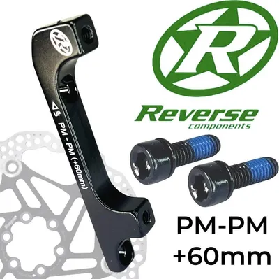 Produktbild von Reverse Bremsscheiben Adapter PM-PM Ø 220mm +60mm Schwarz