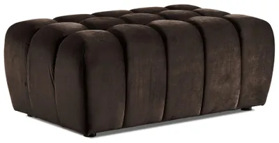 Obrázek produktu pro Designový taburet ILANIS - tmavě hnědý