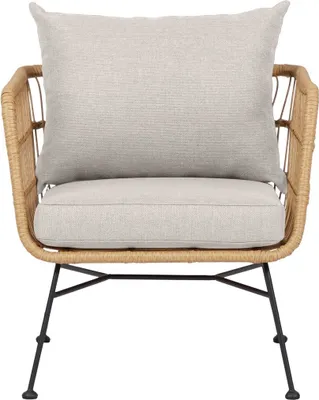 Produktbild von Nina Gartenstuhl inkl. Auflage, beige.