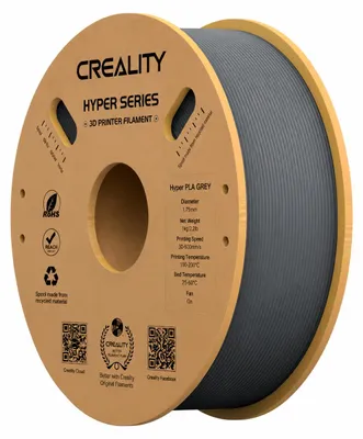 Productafbeelding van Creality Pla Filament Hyper Speed Grey 1.75 Mm 1 Kg