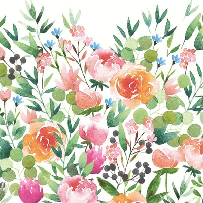 Produktbild von Servietten 33x33 cm - English Garden