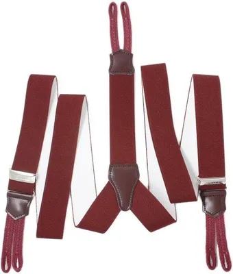 Productafbeelding van Verstelbare Y-Bretels (Y-Model) met Knoopsluiting, 120 cm Lang, Voor Heren en Dames
