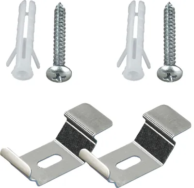 Produktbild von Ersatzteil Zubehör Set Klemmfix für Duo Doppelrollo und Plissee Wand-und Deckenträger für Doppelrollo
