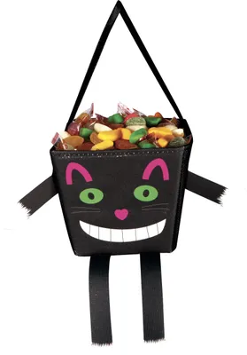 Produktbild von Grinsekatze-Kindertasche Happy Halloween bunt 17 cm - Einheitsgröße
