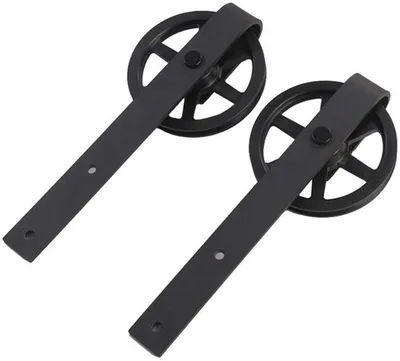 Immagine prodotto di Sistema di porte scorrevoli Azomor da 200 cm per porte in legno con robusta guida di scorrimento