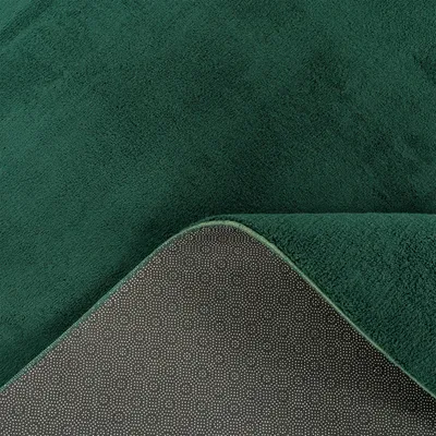 Produktbild von Moderner Wohnzimmer Teppich Kurzflor Waschbar Weich Felloptik Anti-Rutsch Grösse 120x170 cm
