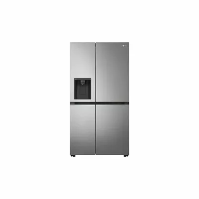 Produktbild von LG GSLV70PZTD Side-by-Side Kühlkombination Freistehend 635 l D Metallisch, Silber