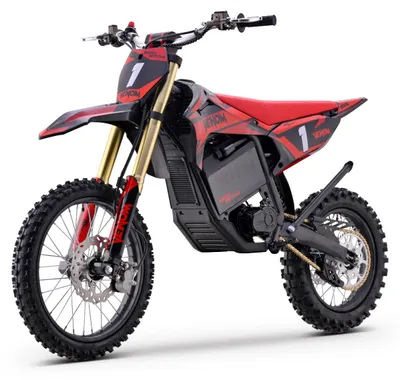 Produktbild von Elektrischer Motocross Beneo Motors Venom Rot – 6500 W