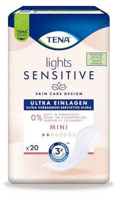 Produktbild von Tena lights Sensitive Ultra Einlagen Mini 20 Stück
