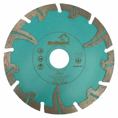 BAIER Diamanttrennscheibe 125mm für Dachziegel und Granit