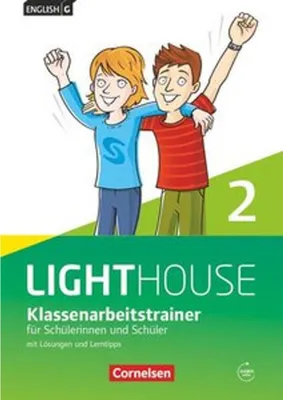 Produktbild von English G LIGHTHOUSE 02: 6. Schuljahr. Klassenarbeitstrainer mit Lösungen und Audios online. Allgemeine Ausgabe