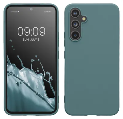 Produktbild von kwmobile Handyhülle für Samsung Galaxy A54 5G Hülle - TPU Case - Kabelloses Laden - Schutzhülle Cover in Arctic Night
