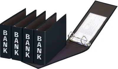 Produktbild von PAGNA Bankordner "Basic Colours" für Kontoauszüge schwarz