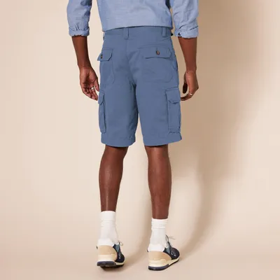 Productafbeelding van Amazon Essentials heren cargo shorts, klassieke pasvorm, 25 cm, met zakken, donkerblauw, maat 29W