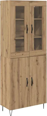 Image de Haut Armoire Chêne artisanal 69,5 x 34 x 180 cm