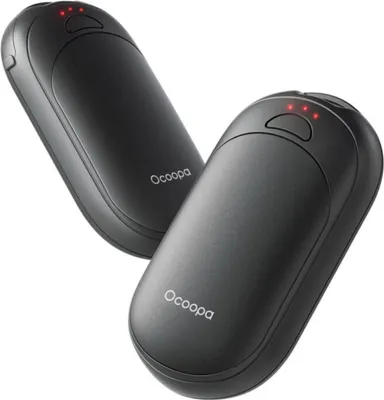 Produktbild von Ocoopa Ut3 Lite 2X2500 Mah, Usb-C, Schwarz und Schwarzer Handwärmer