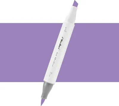 Obrázok produktu pre Obojstranný alkoholový popisovač Brush & Chisel OHUHU, V270 Lobelia