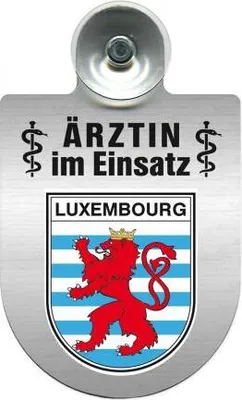 Produktbild von Einsatzschild Windschutzscheibe incl. Saugnapf - Ärztin im Einsatz - 309479 Color - Region Luxembourg
