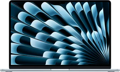 Produktbild von Apple MacBook Air , Apple M, 38,9 cm (15.3"), 2880 x 1864 Pixel, 16 GB, 256 GB, macOS Sequoia