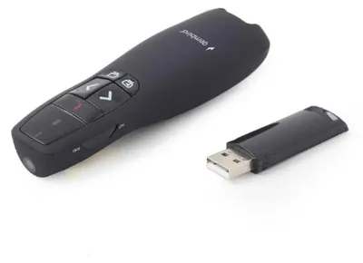 Obrázok produktu pre Gembird WP-L-12, RF, USB, Čierna