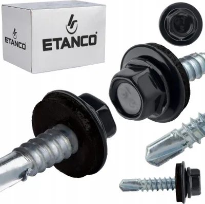 Zdjęcie produktu dla ETANCO GT5 wkręty samogwintujące metal - metal 5,5 x 32 mm RAL 7016 250 szt.