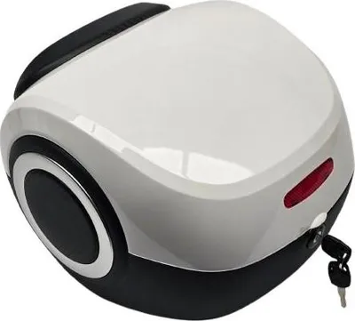 Immagine prodotto di TOPCASE PLASTICO PER ROLLER CENTER MOTOCICLI TOPX bianco 30L NUOVO 25r