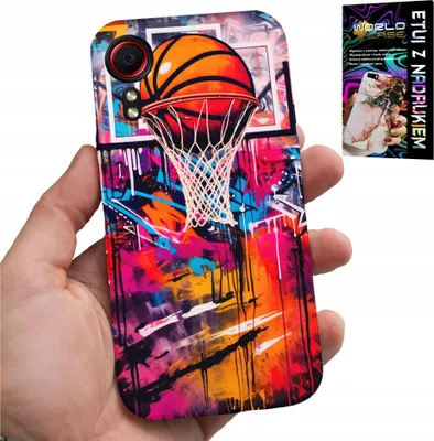 Image de Étui Pour Samsung Galaxy Xcover 7 - Basketball Nba Street Graffiti Basket Fan