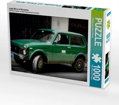 Produktbild von Calvendo Lada Niva in Havanna 1000 Teile Puzzle quer 640x480mm, von Löwis of Menar Henning; 7385152