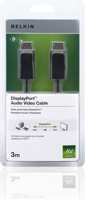Immagine prodotto di BELKIN Cavo Displayport, DP-M - DP-M, 3 m