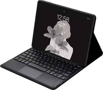 Obrázek produktu pro INF Černé Bluetooth pouzdro s klávesnicí pro Lenovo M10 Plus