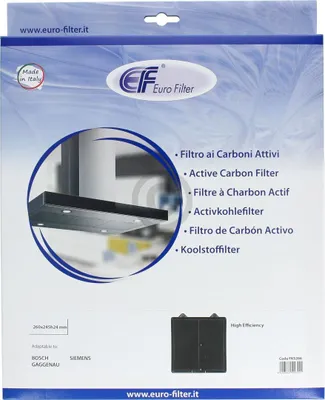 Image de Filtre anti-odeurs standard Bosch, filtre pour hotte aspirante, noir, carbone, Bosch, AI/AW 480, 1 pièce(s)