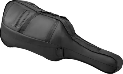 Produktbild von VEVOR 4/4 Cellokoffer in voller Größe, wasserdichtes Nylon, Reisetragetasche, Cellokasten, mit verstärktem Griff, zwei Schultergurten, kratzfest, Profi-Celloform, für Celli, schwarz
