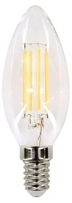 Produktbild von Bemko LED E14 6W 700lm 2700K Warmweiß Kerze C37 (1 St.)