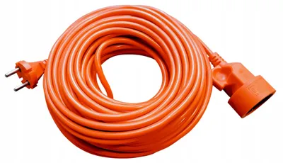 Produktbild von Plastrol H05VV-F Orange Verlängerungskabel 1 Steckdose 20m