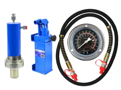 Obrázek produktu pro GEKO Hydraulická pumpa pro dílenské lisy 30t s manometrem G02004