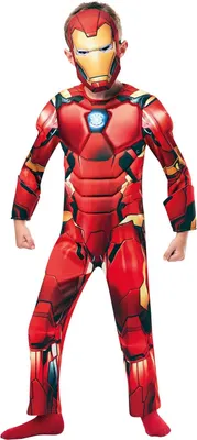 Obrázok produktu pre Iron Man - "Deluxe" kostým - detský BN5023 (S) (červená/žltá/čierna)