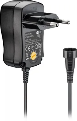 Immagine prodotto di Goobay 53995 Alimentazione universale 3 V - 12 V 0,6 A Nero 1,8 m incl. 1 USB e 8 adattatori DC max. 7,2 W e 0,6 A