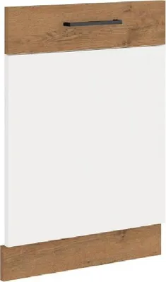 Obrázek produktu pro Dvířka pro vestavnou myčku VANYA - 60x72 cm, bílá / dub lancelot
