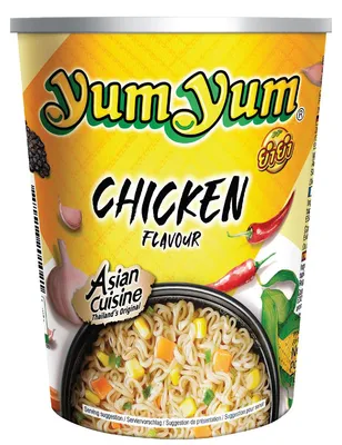 Zdjęcie produktu dla YumYum błyskawiczna azjatycka zupa z makaronem o smaku kurczaka 70 g